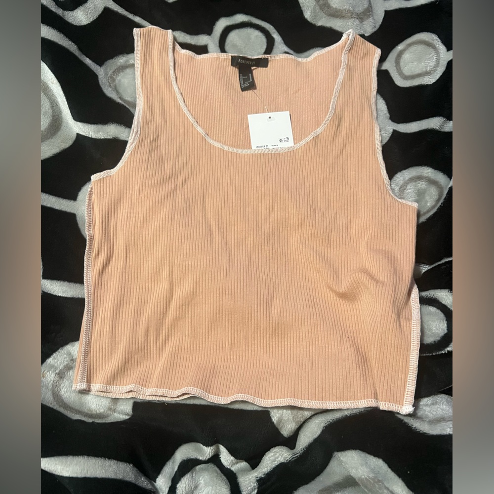 NWT forever 21 nude cropped top